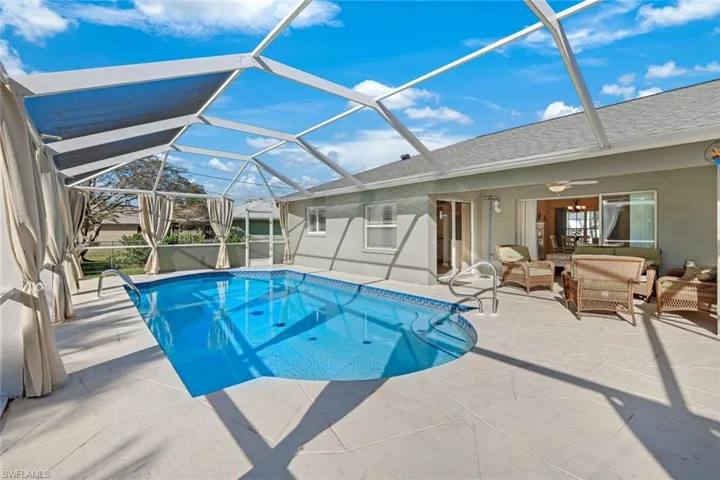 Outdoor pool with brand%