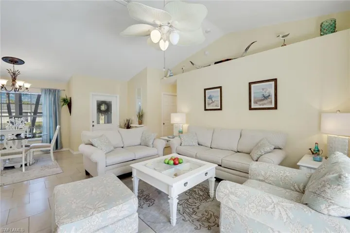 The open plan Living area