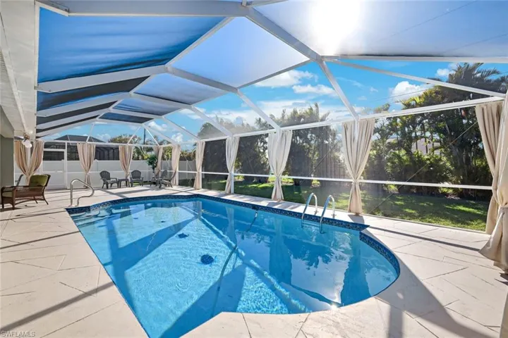 View of the private West facing Pool Deck