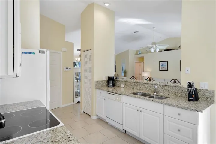 Open plan Kitchen with views over the Living Area