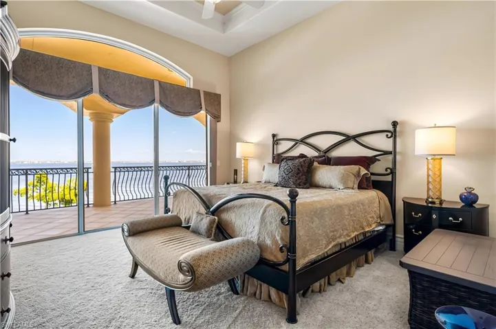 3rd Ensuite bedroom is located on the 2nd level. Balcony access with breathtaking views of the river.