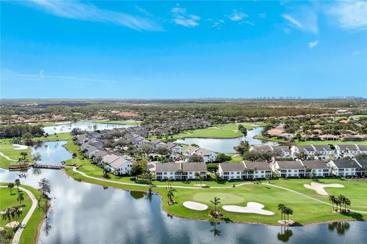 Golf and water views from your unit!