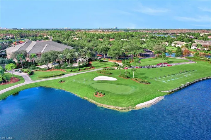 Clubhouse area- ariel view  Golf, Dining, Pool, Gym and plenty to do !