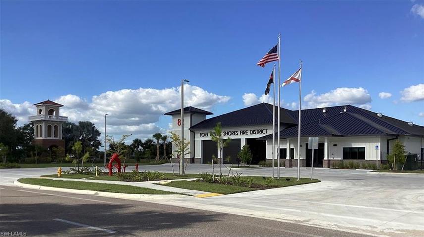 Brand New Fire Station at River Hall Entrance!