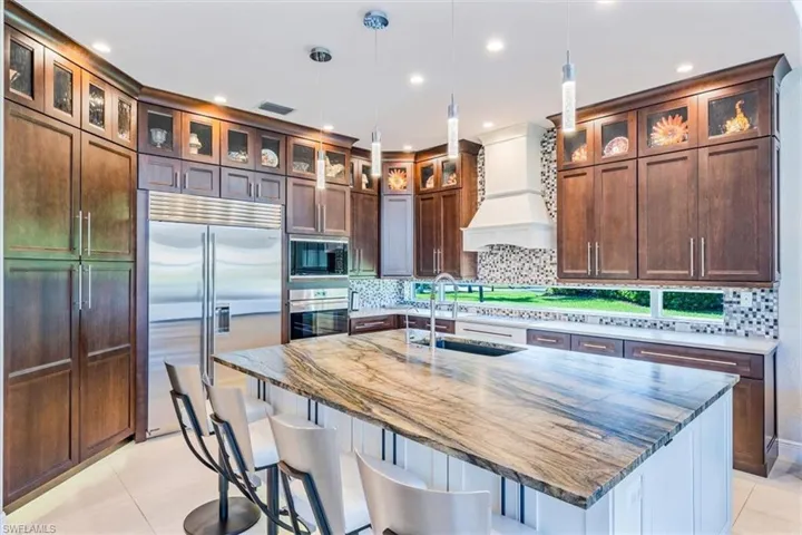 Fully renovated Kitchen with transom window.