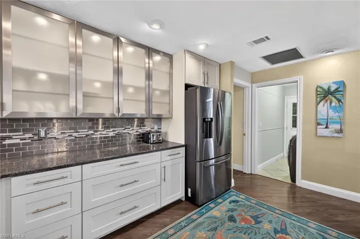 Kitchen featuring new appliances throughout the home