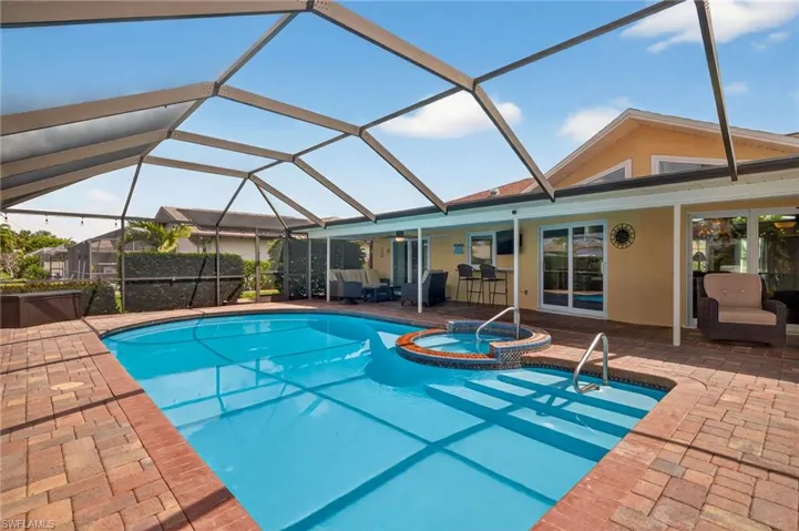 Large heated Pool
