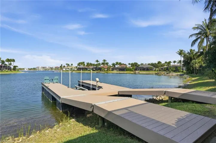 Dock with 7,000 lb boat lift