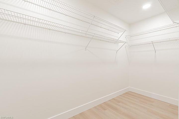 Oversized master closet