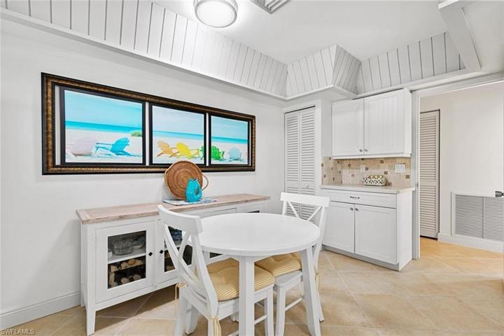 Eating Area, Pantry Closet, Built in Cupboard & Counter Storage Area