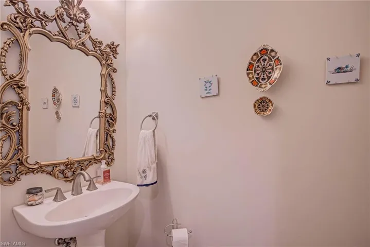 Bathroom with a sink
