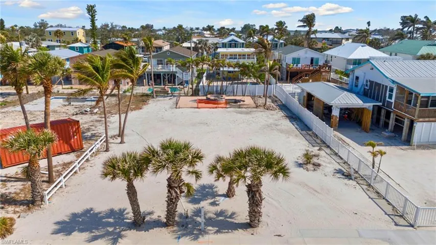 VIRTUALLY ENHANCED Aerial view featuring a residential view