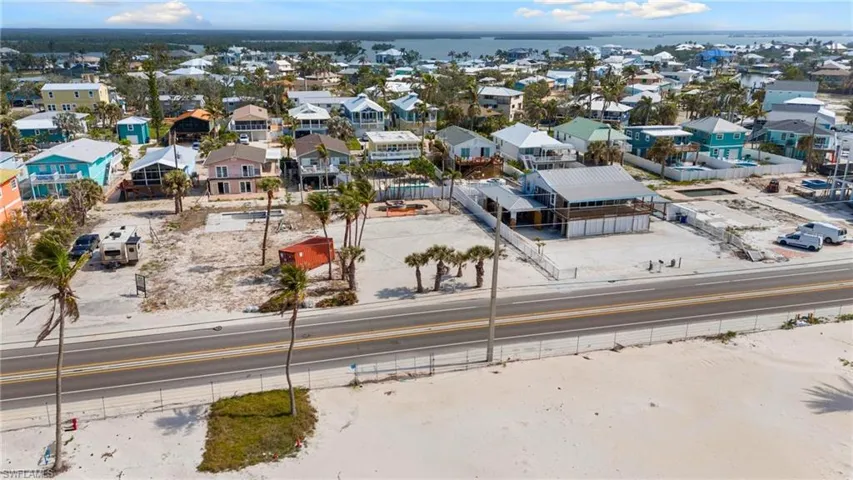 VIRTUALLY ENHANCED Bird's eye view featuring a residential view