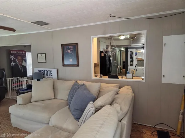 Family Room has a pass-thru from the Kitchen