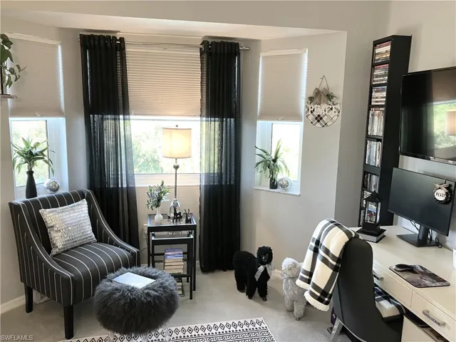 The desk and chairs are included in sale