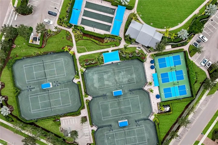 Pickleball, Tennis, and Bocce Courts