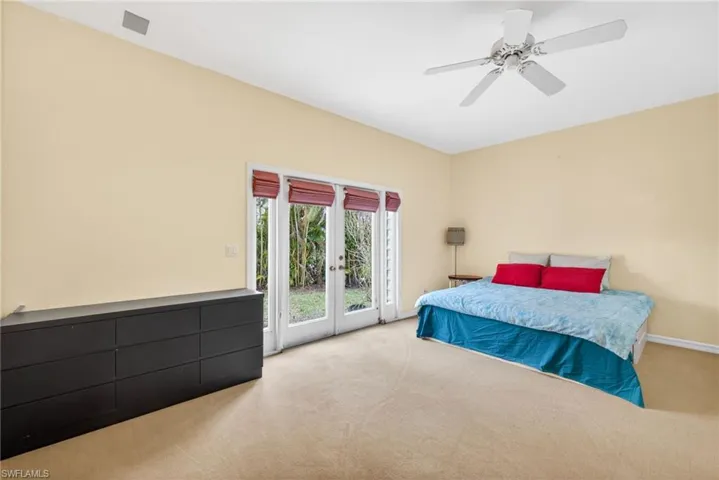 Large bedroom located on lower level with it's own entrance.