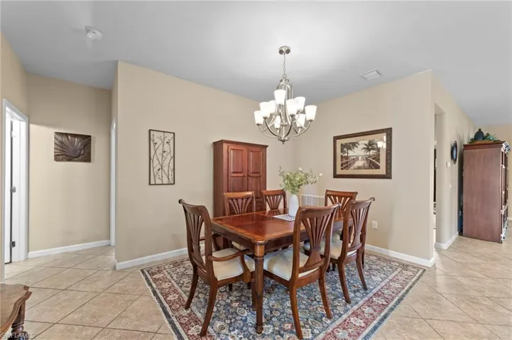 Dining area