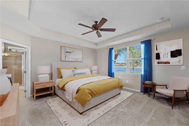 ***VIRTUALLY STAGED*** Master bedroom