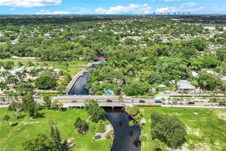 Yes, that's the Imperial River running through Downtown Bonita Springs....MINUTES from your front door.