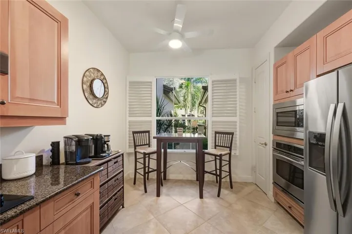 Kitchen with spacious pantry