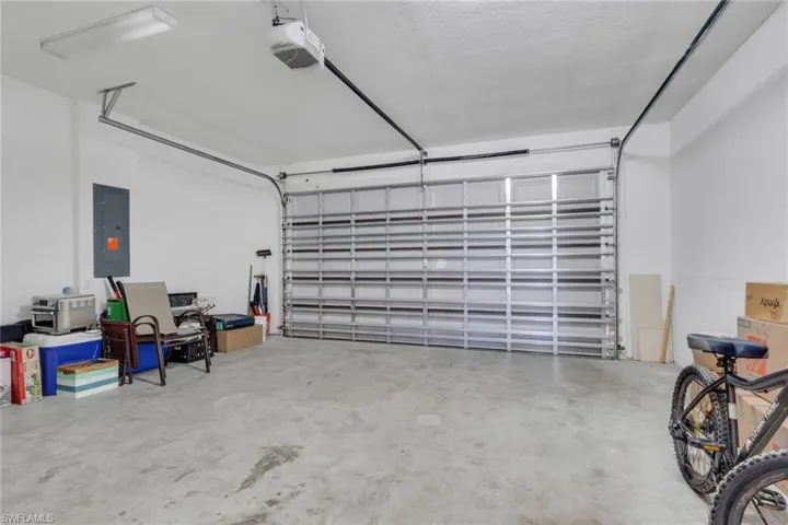 Spacious 2 car garage!