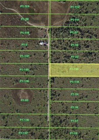 Map / location featuring property boundaries highlighted