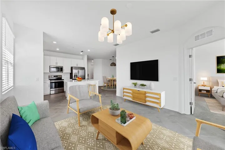 Living Room - Virtually Staged