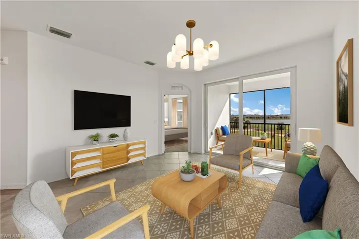 Living Room - Virtually Staged