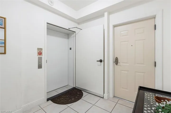 Foyer Entry + Semi-Private Elevator