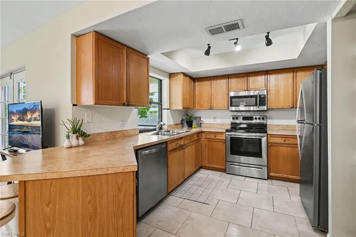 stainless appliances