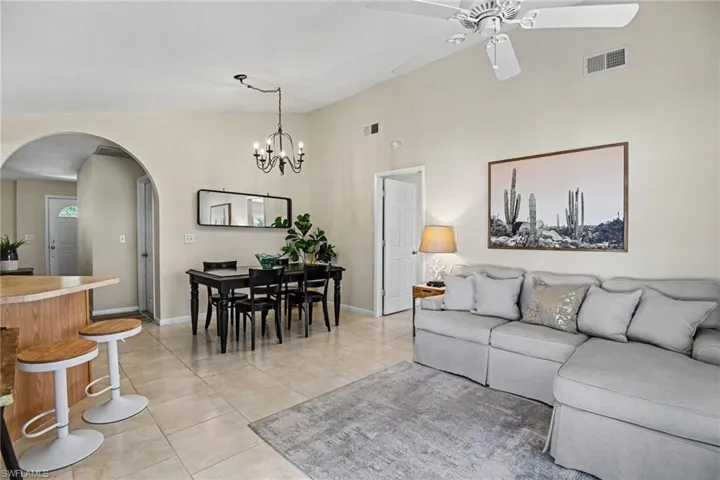 open to dining room