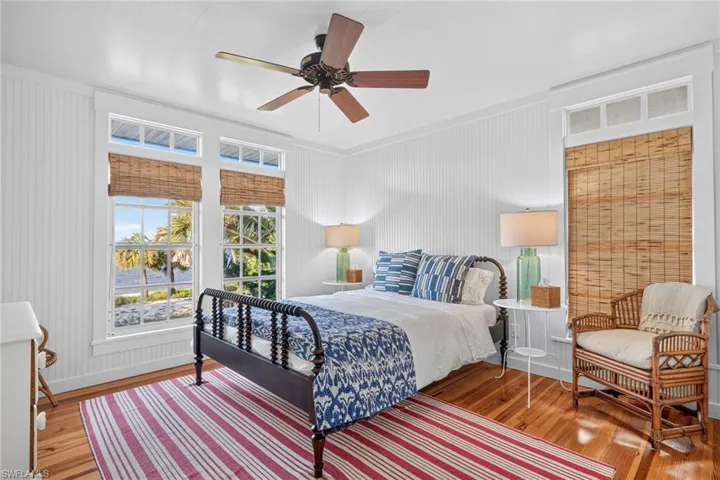 Guest bedroom 1 with bay views