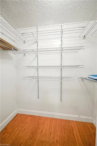 Oversized closet