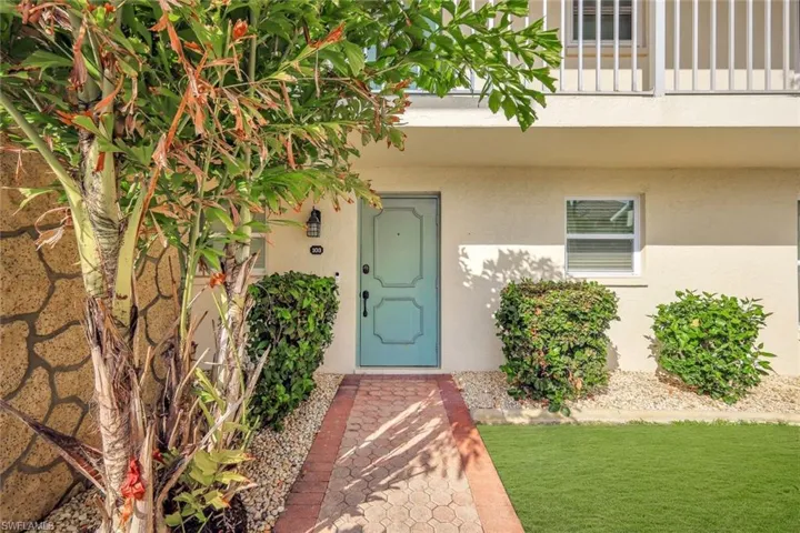 Doorway to property