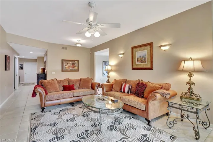 spacious living area