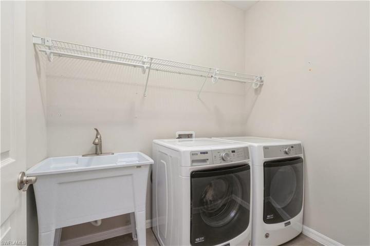 Large laundry room