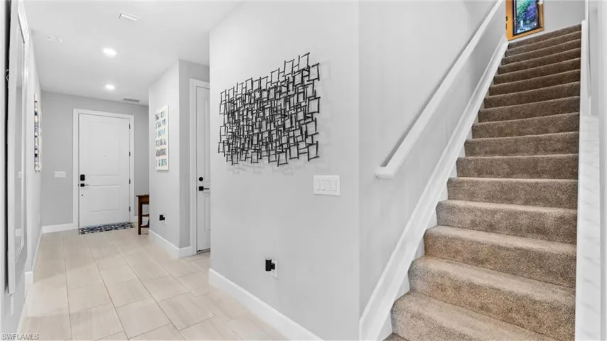 Entry and stairs
