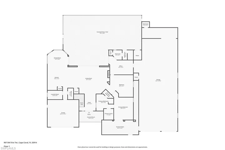 View of home floor plan