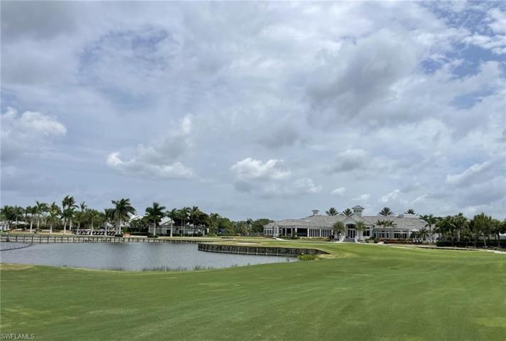 View of the Clubhouse coming down 18 Fairway