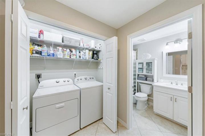 Laundry and guest bath