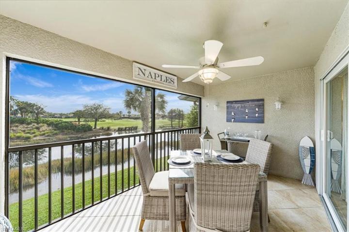 Back lanai with amazing views of Cypress 11 and 12 and your own little sanctuary