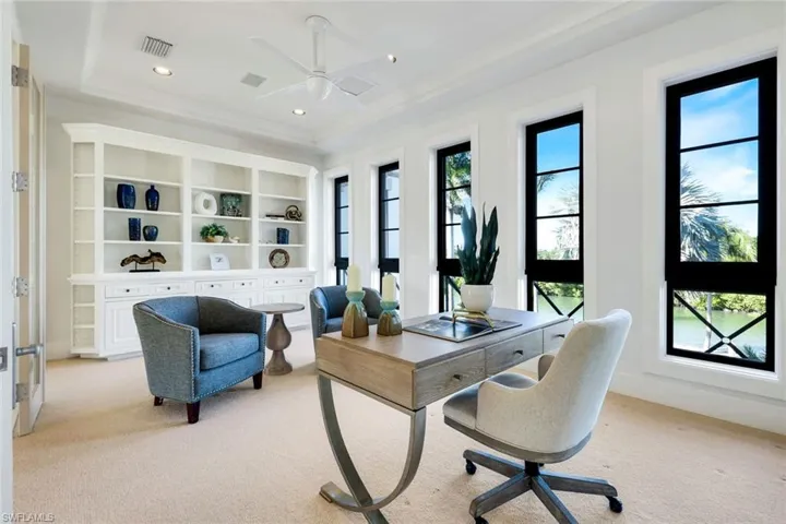 Fantastic water views from 2nd floor office
