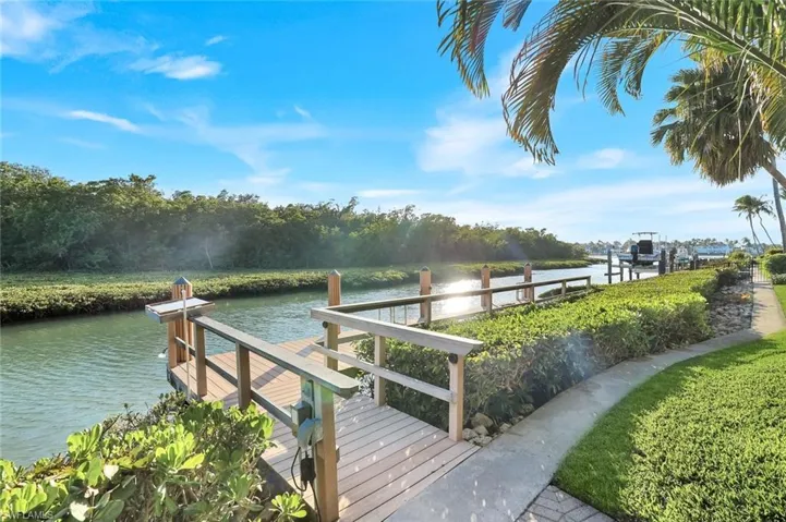 Back yard dock