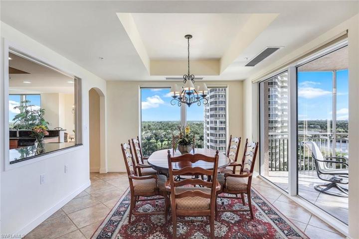 Formal living and dining areas just off the kitchen. Leave the doors open for the perfect gulf breeze all winter long!