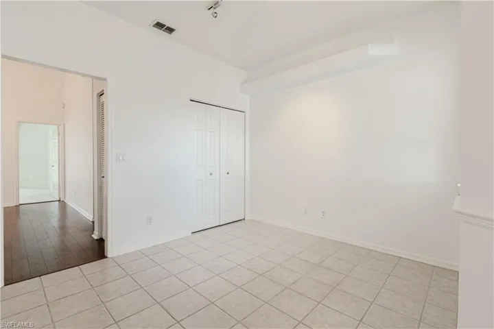Recently painted white - Master Bedroom