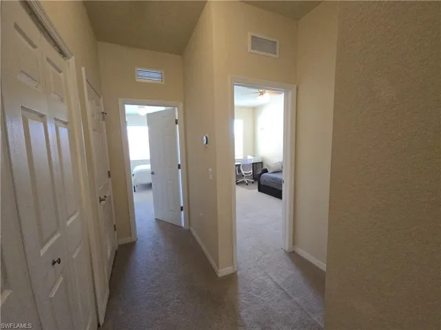 Two guest bedrooms and laundry
