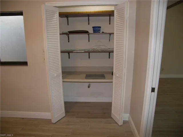 View of closet
