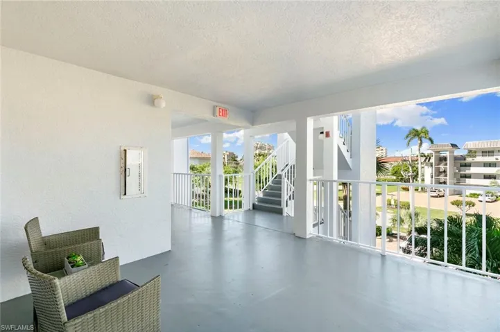 Enjoy an entrance with a private feel