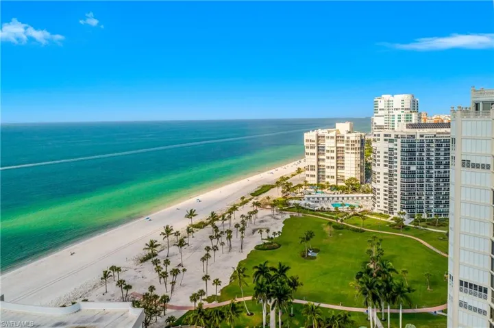 The Park Shore Beach (and beach path) is calling your name!